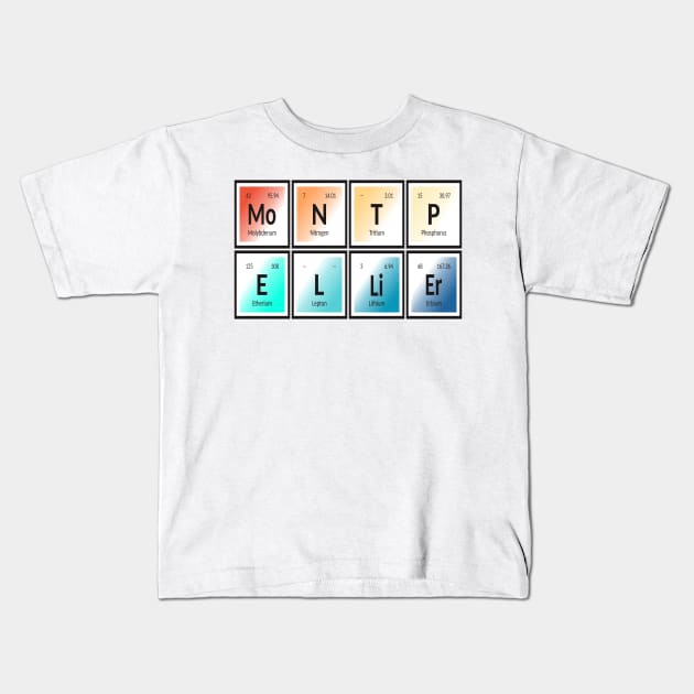 Montpellier Elements Kids T-Shirt by Maozva-DSGN